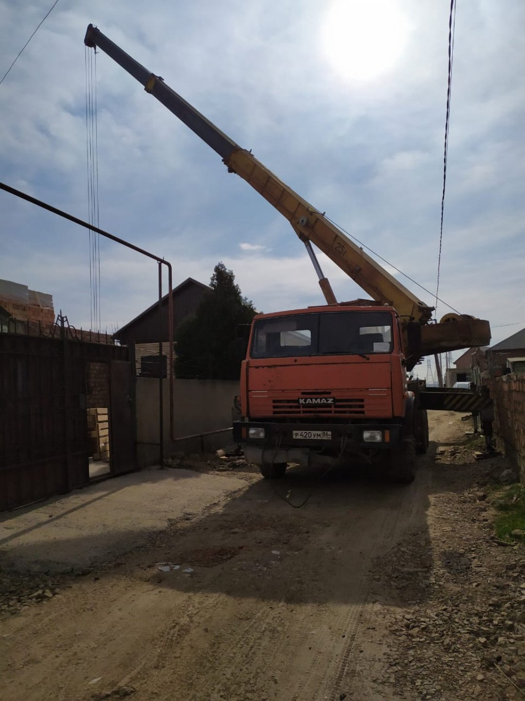Услуги авто крана. Автокран аренда