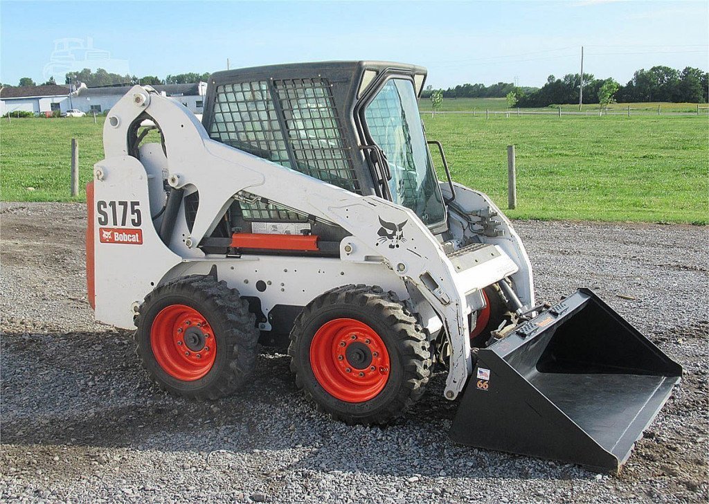 Bobcat, бобкэт, бобкет, строительные работы, снег