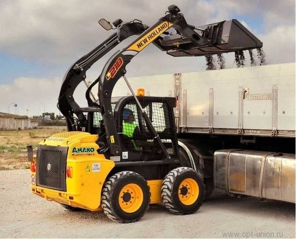 Аренда мини погрузчика new holland 218