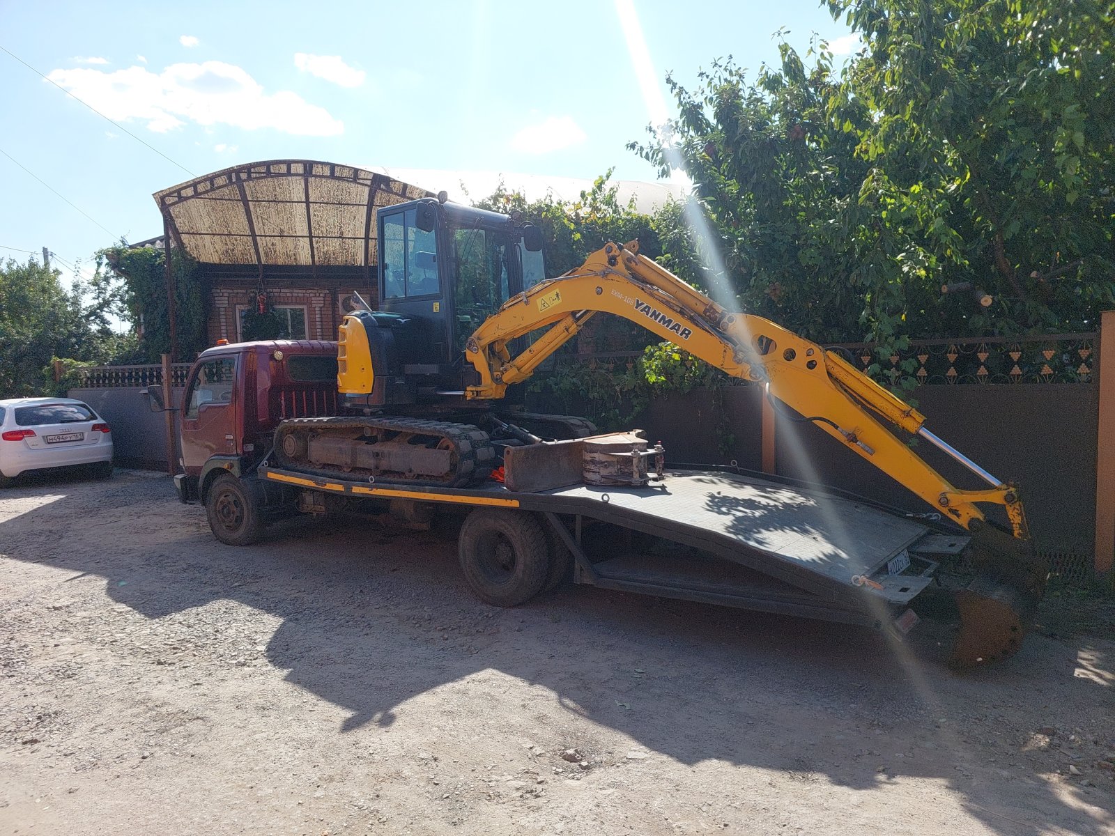 Мини экскаватор 5 тонн Yanmar vio50 с доставкой