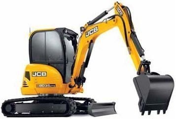 Мини экскаватор JCB 8035 ZTS в аренду недорого