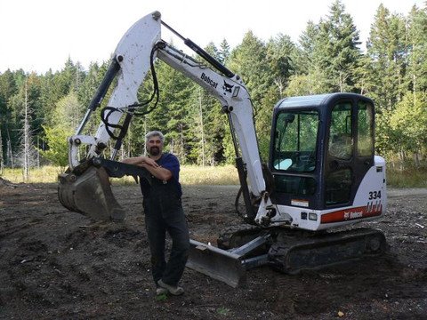 Аренда мини экскаватора Bobcat 331E копаем до 4 м