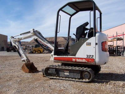 Мини экскаватор BOBCAT 320 в аренду недорого