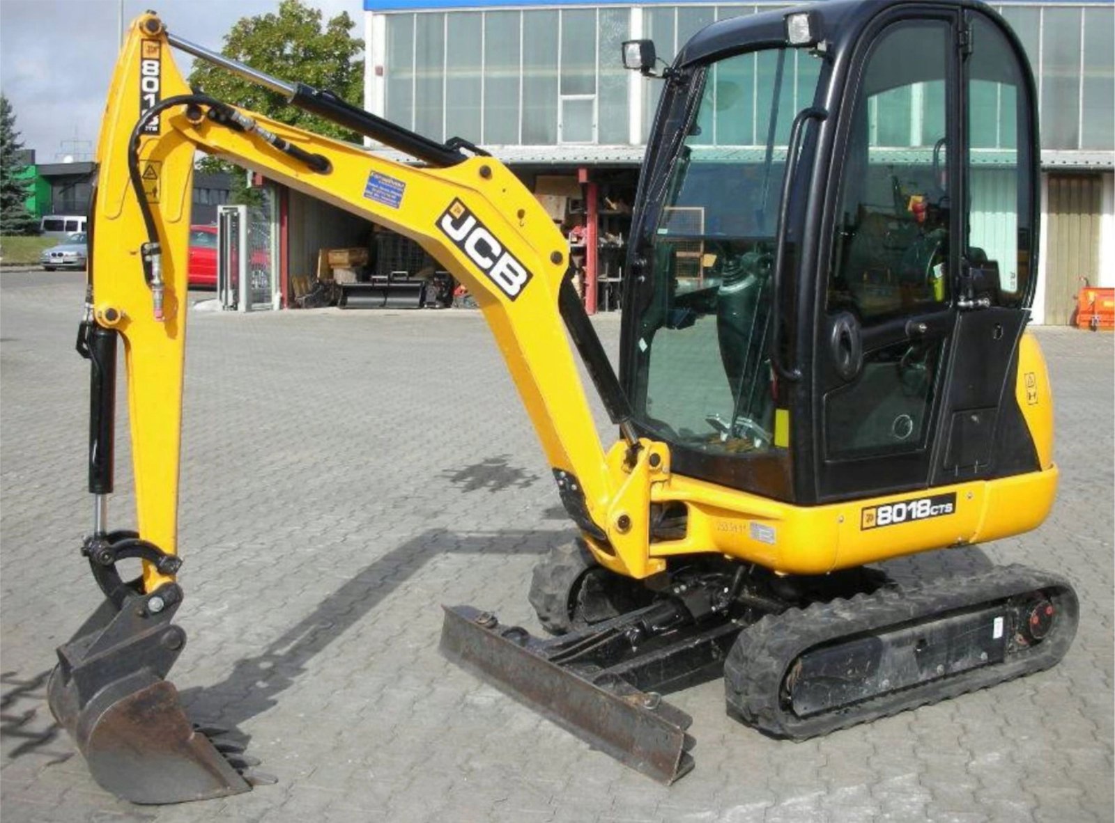 Мини экскаватор JCB 8018 в аренду