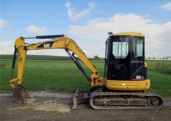 Мини экскаватор Cat 305 CR недорого