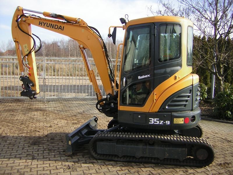 Мини-экскаватор Hyundai R35Z-9 в аренду