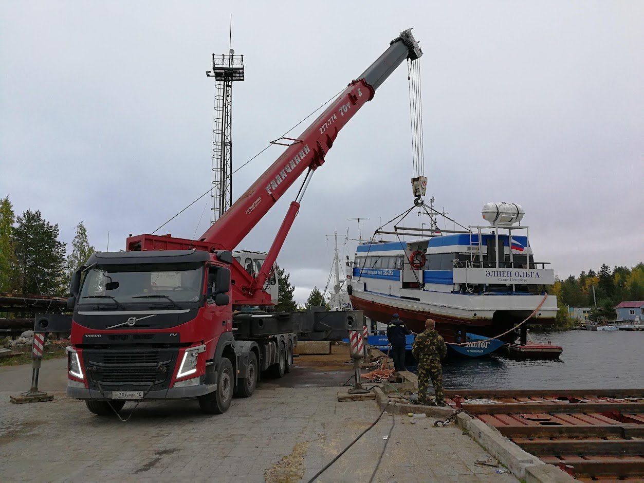 Аренда автокрана г / п. 70 тонн, со Стрелой 42 м