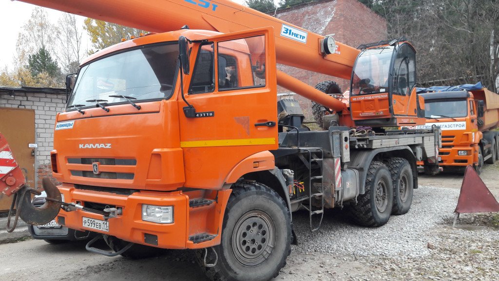 Услуги автокрана 25 тн / 31 м