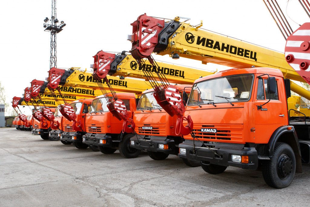 Кран с экипажем. Автокран от 25 до 120 тонн