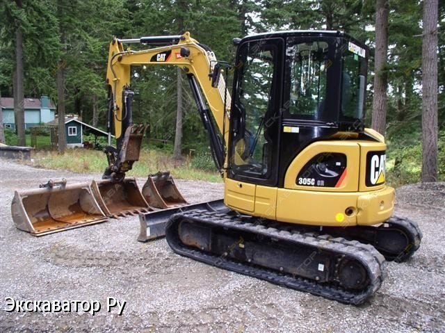 Аренда мини-экскаватора Caterpillar 305CR недорого