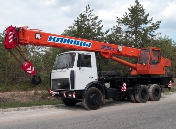 Автокран 25 тонн аренда