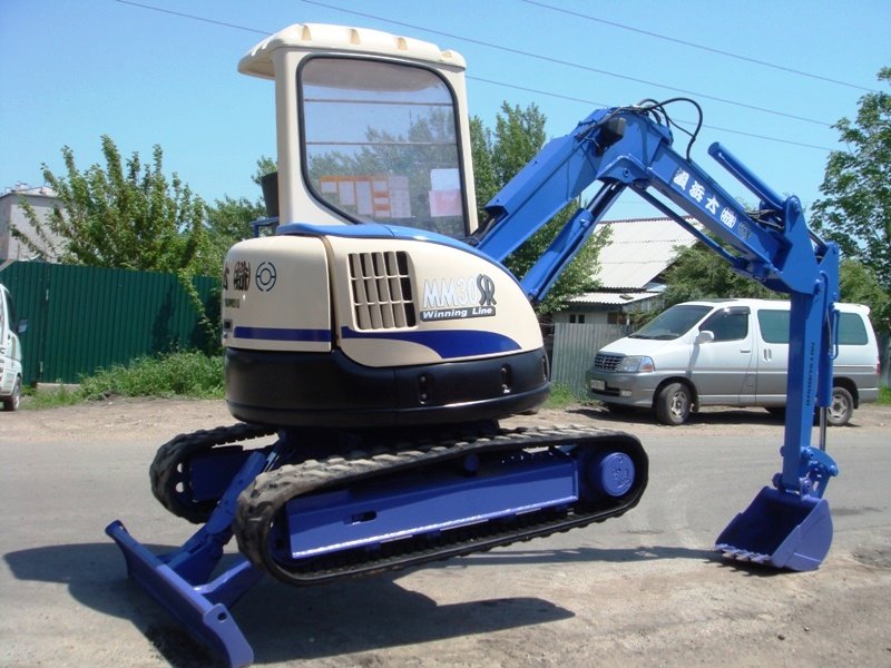 Аренда мини экскаватора mitsubishi mm30sr