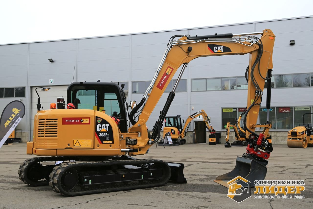 Аренда мини-экскаватора Caterpillar 308E2 CR SB