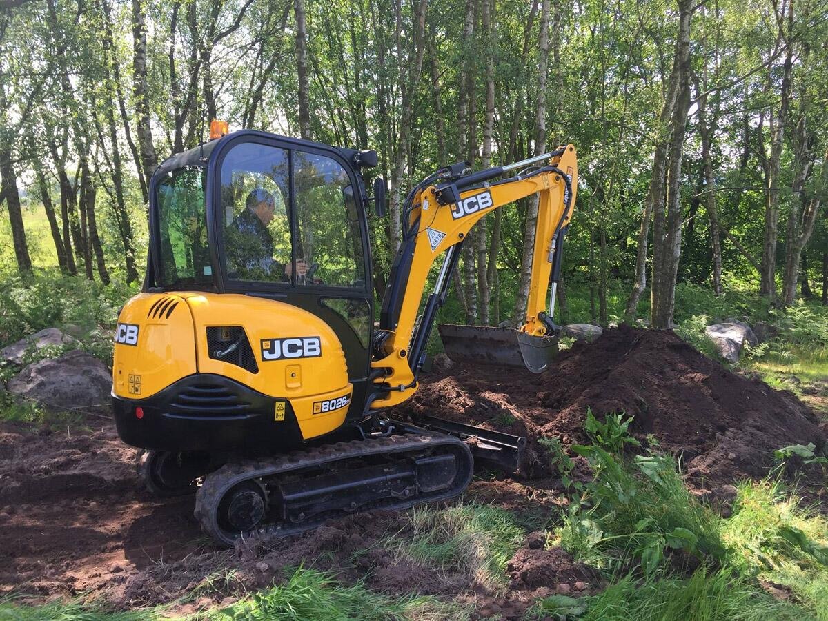 Мини экскаватор JCB 8026 CTS