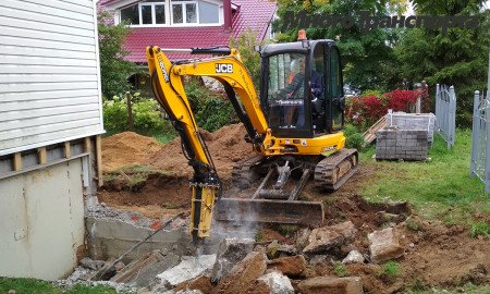 Взять в услугу мини-экскаватор JCB 8035
