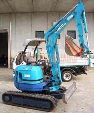 Мини экскаватор kubota