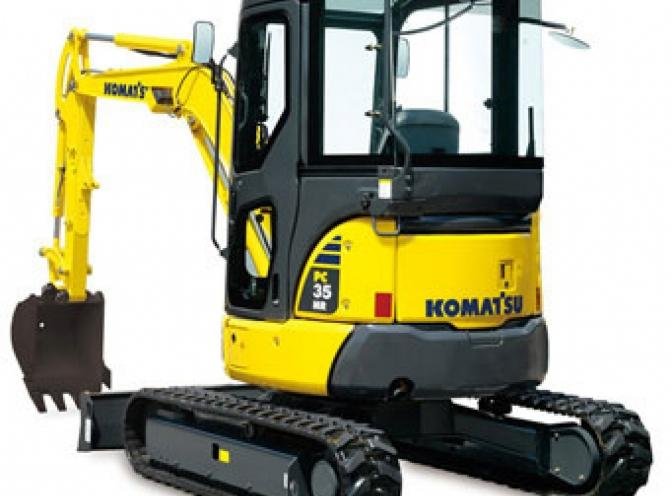Komatsu pc35mr-3 от собственника