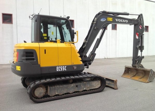 Volvo EC55C миниэкскаватор