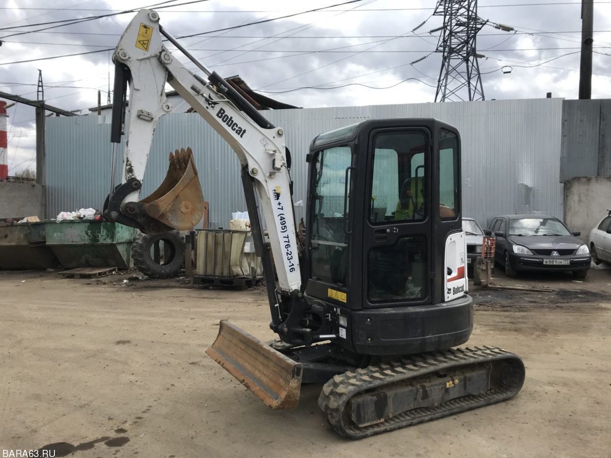 Аренда мини экскаватора Bobcat e26
