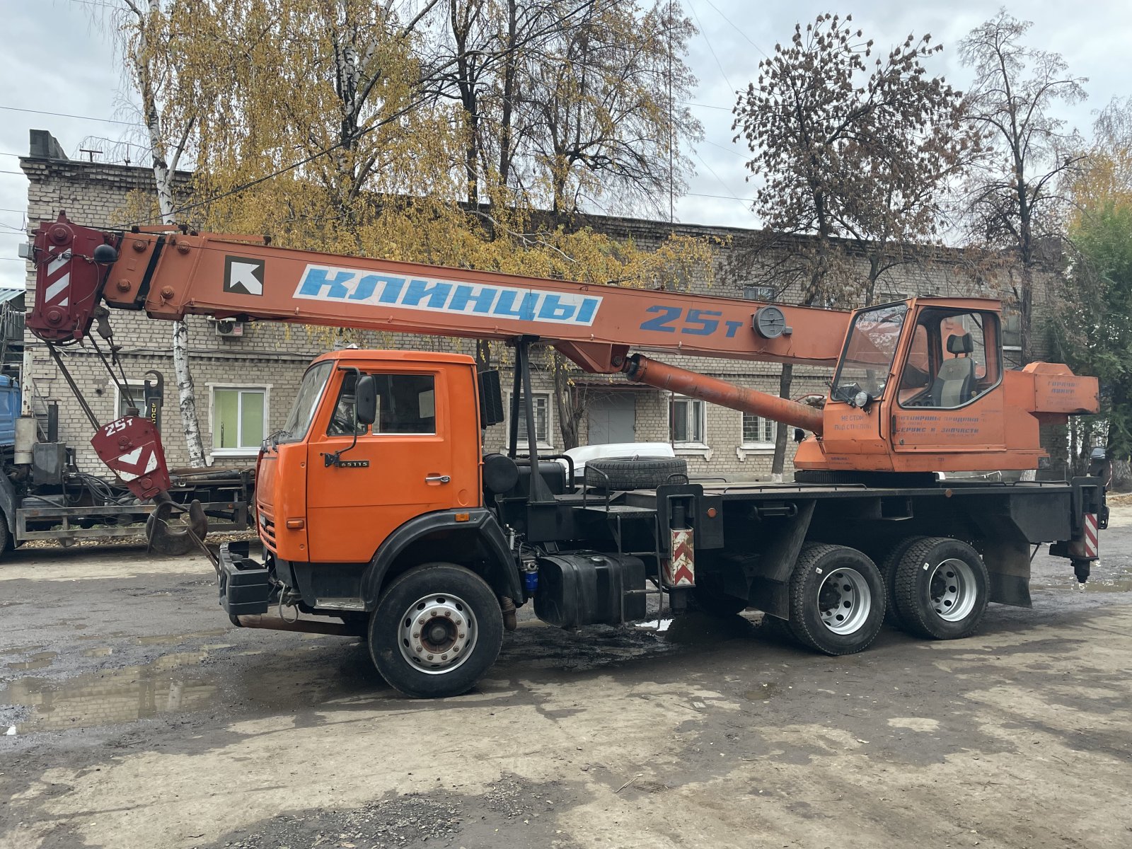 Аренда автокрана 25 тонн