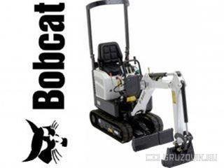 Мини-экскаватор Bobcat E08, услуги микро-техники, копка