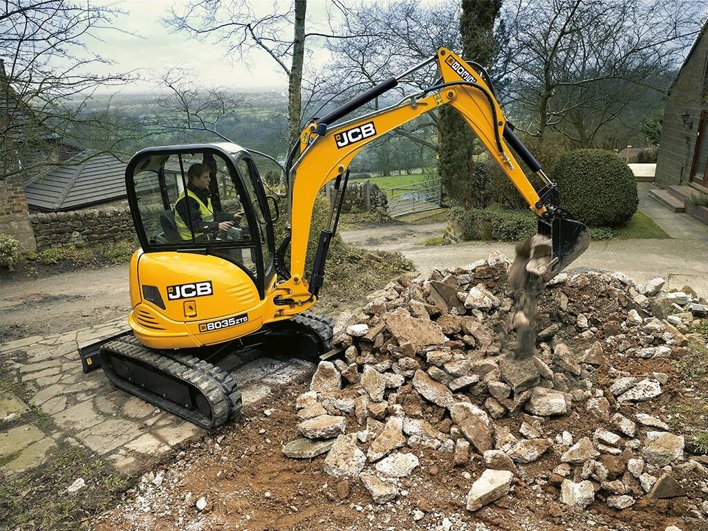 Прокат мини-экскаватора JCB 8035 ZTS