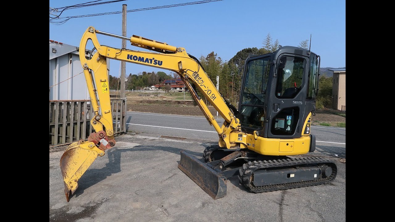 KOMATSU PC35 в аренду для всех