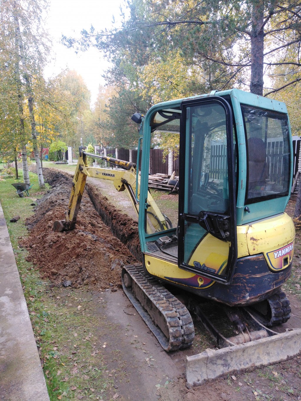 Услуги Мини Экскаватора по Ленинградской области