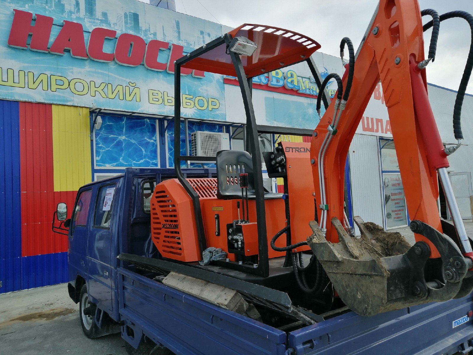 Услуги мини экскаватора
