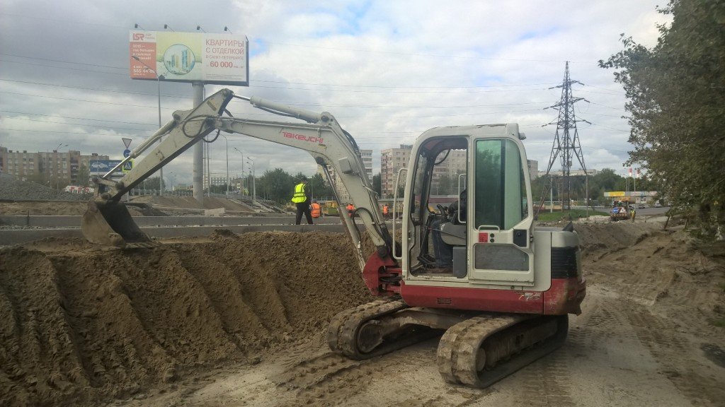Аренда мини-экскаватора Takeuchi TB 145R
