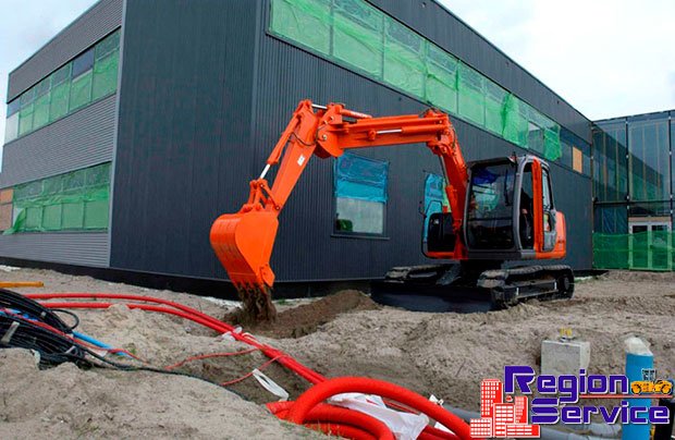 Аренда мини экскаватора Hitachi под ключ