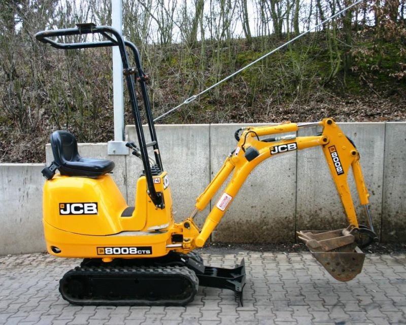 Услуга мини-экскаватор JCB 8008 CTS с выгодой