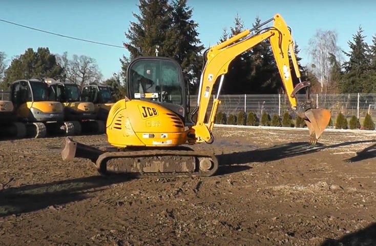 Арендовать гусеничный мини-экскаватор JCB 8045
