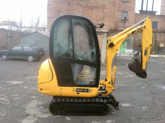 Миниэкскаватор JCB от собственника