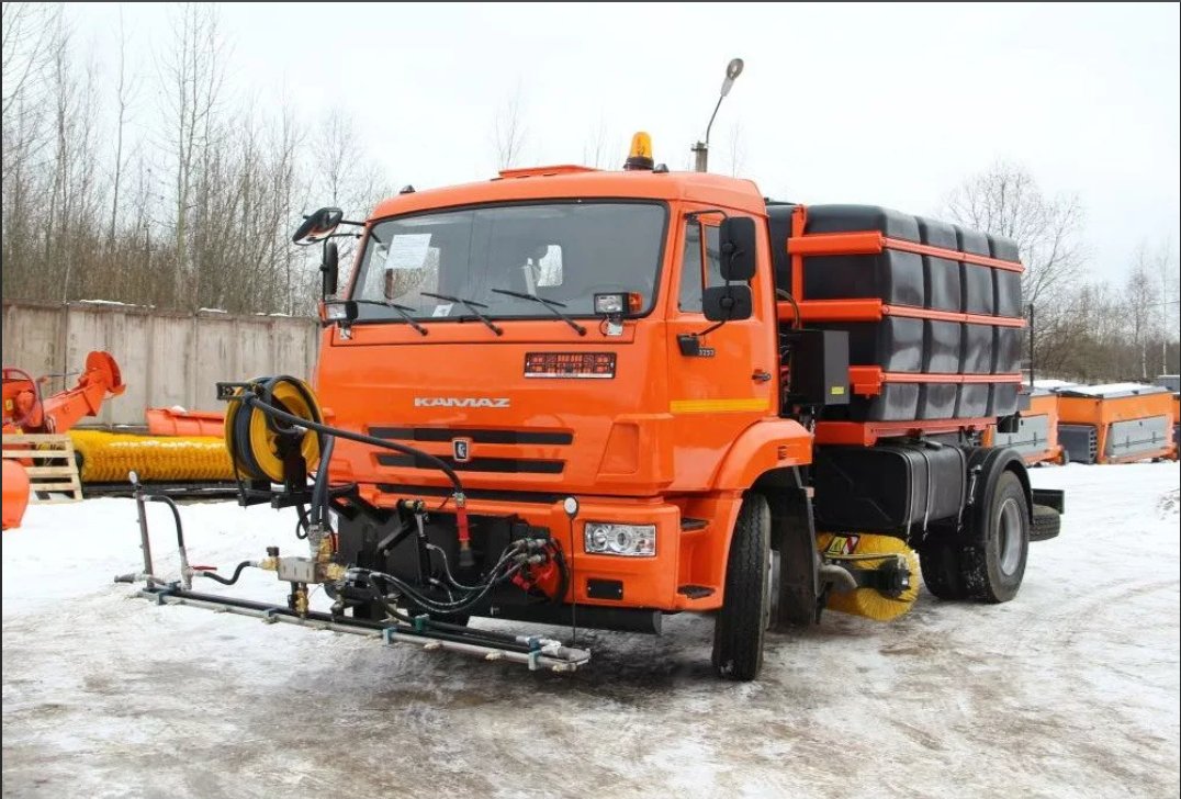 Аренда поливомоечной машины Камаз мкду-3