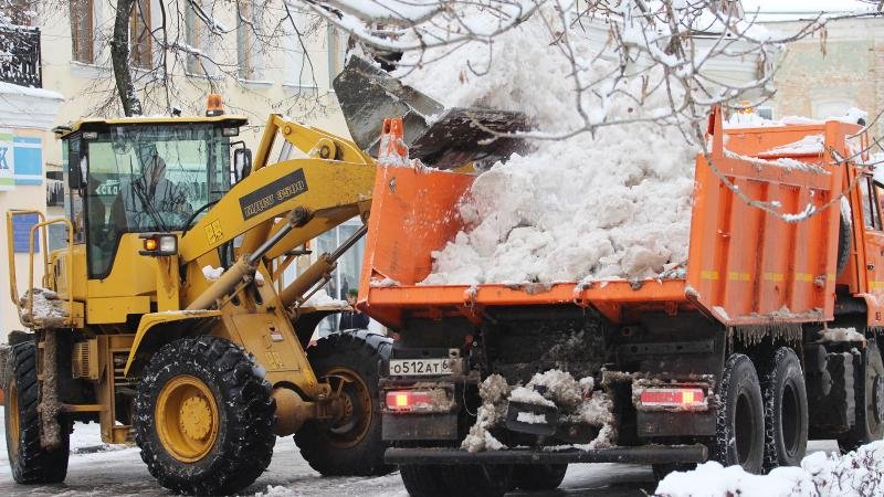 Уборка и вывоз снега. Аренда снегоуборщика