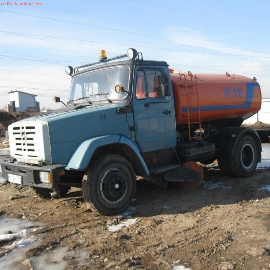 Аренда поливомоечной машины Зил