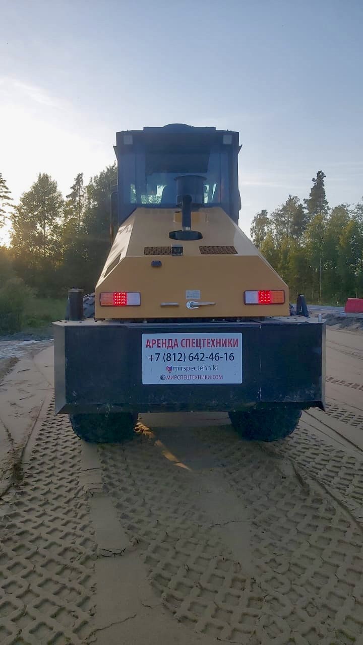 Аренда грунтового катка 12 тонн