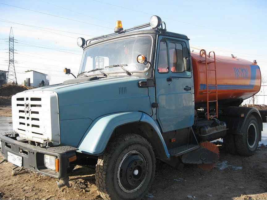 Аренда поливомоечной машины ЗИЛ 431412