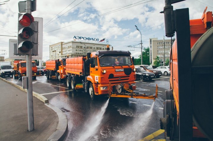 Аренда поливомоечной машины