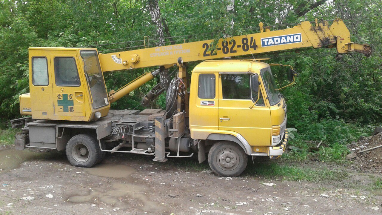 Услуги автокрана 5 т. аренда заказ