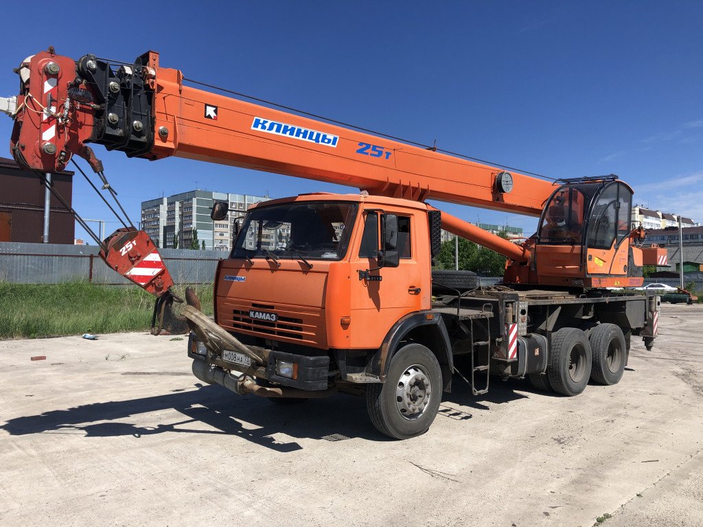 Услуги автокрана 25 тонн
