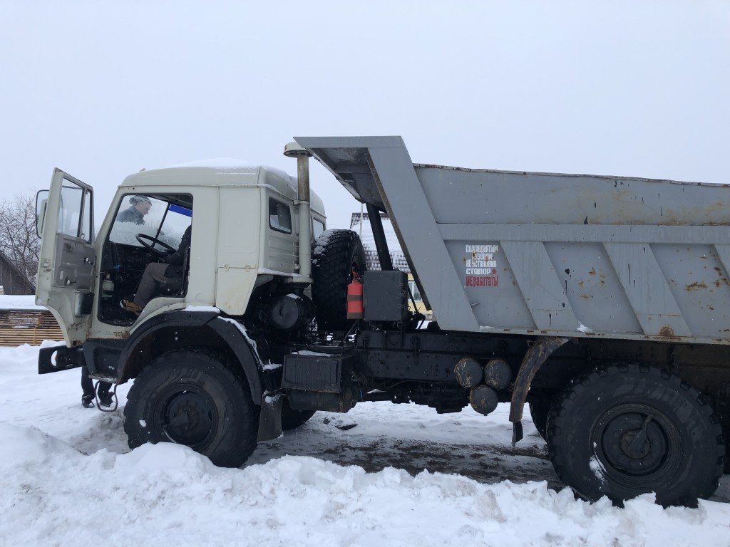 Услуги камаза вездехода самосвала