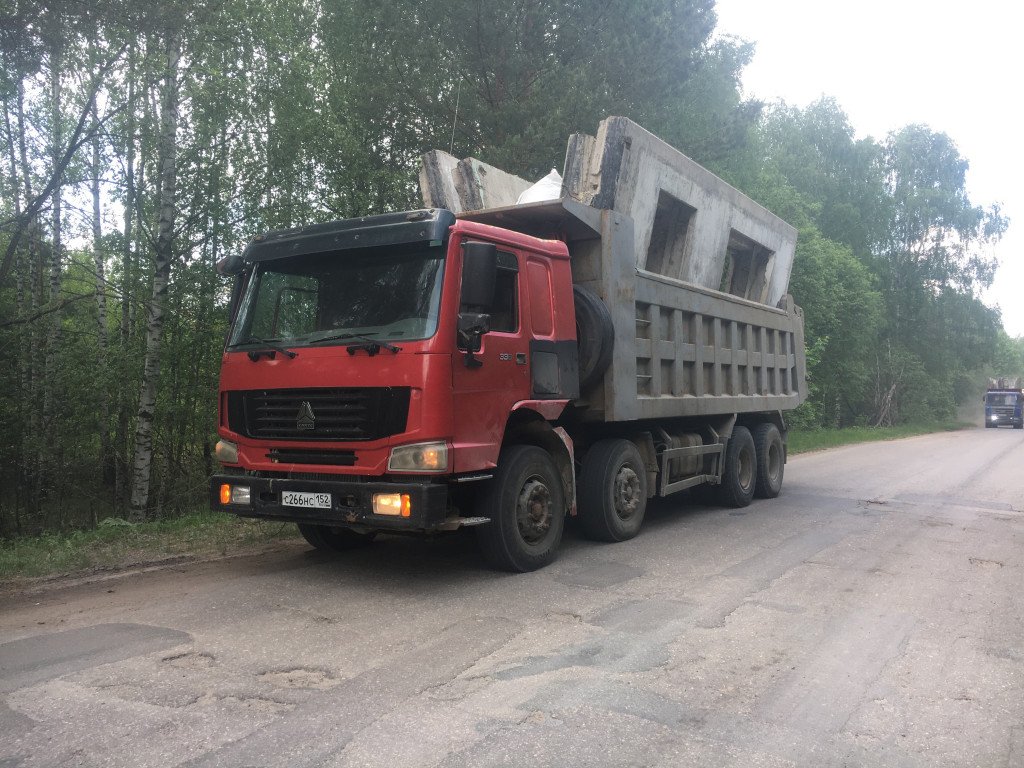 Услуги самосвала 8х4
