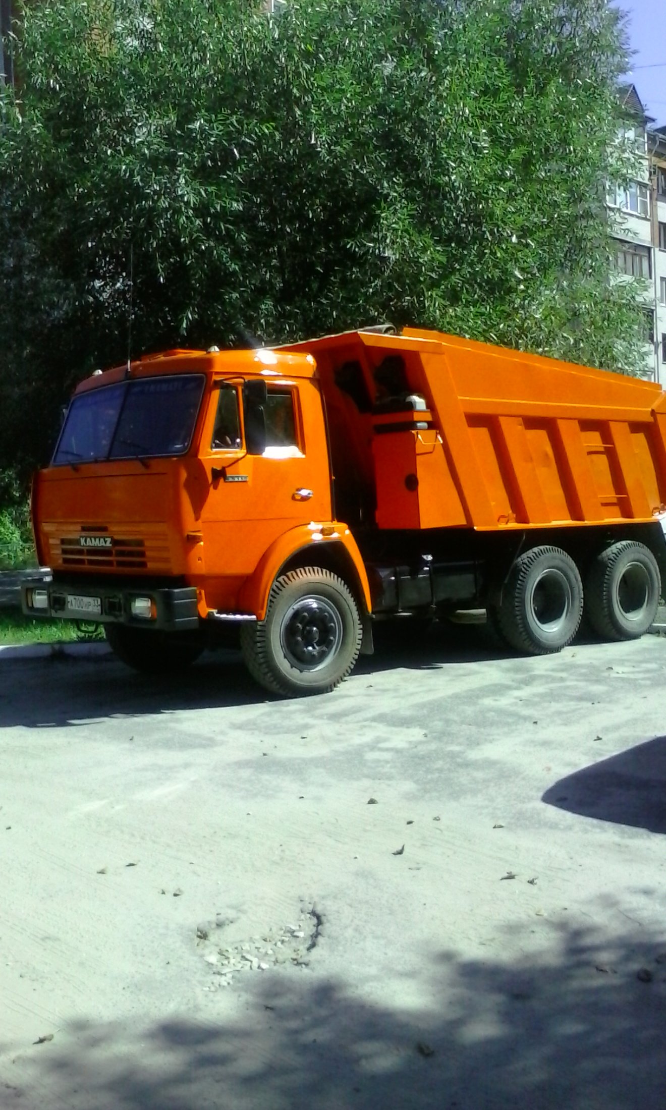Доставка грузов самосвалом КАМАЗ по Владимирской области