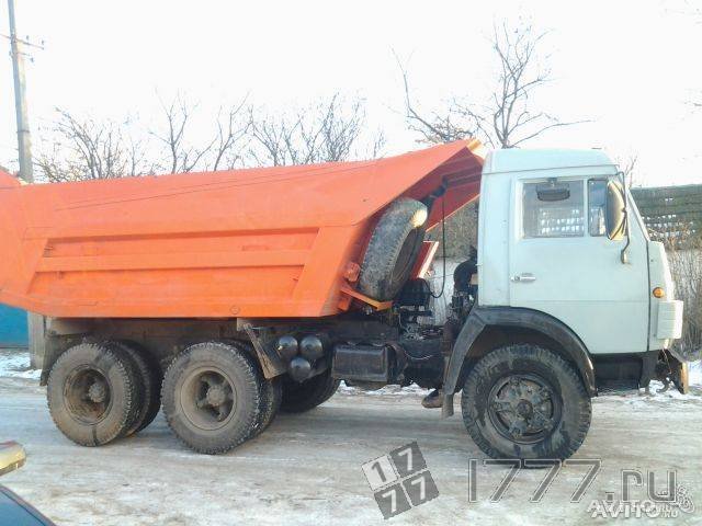 Услуги камаз самосвал 55111