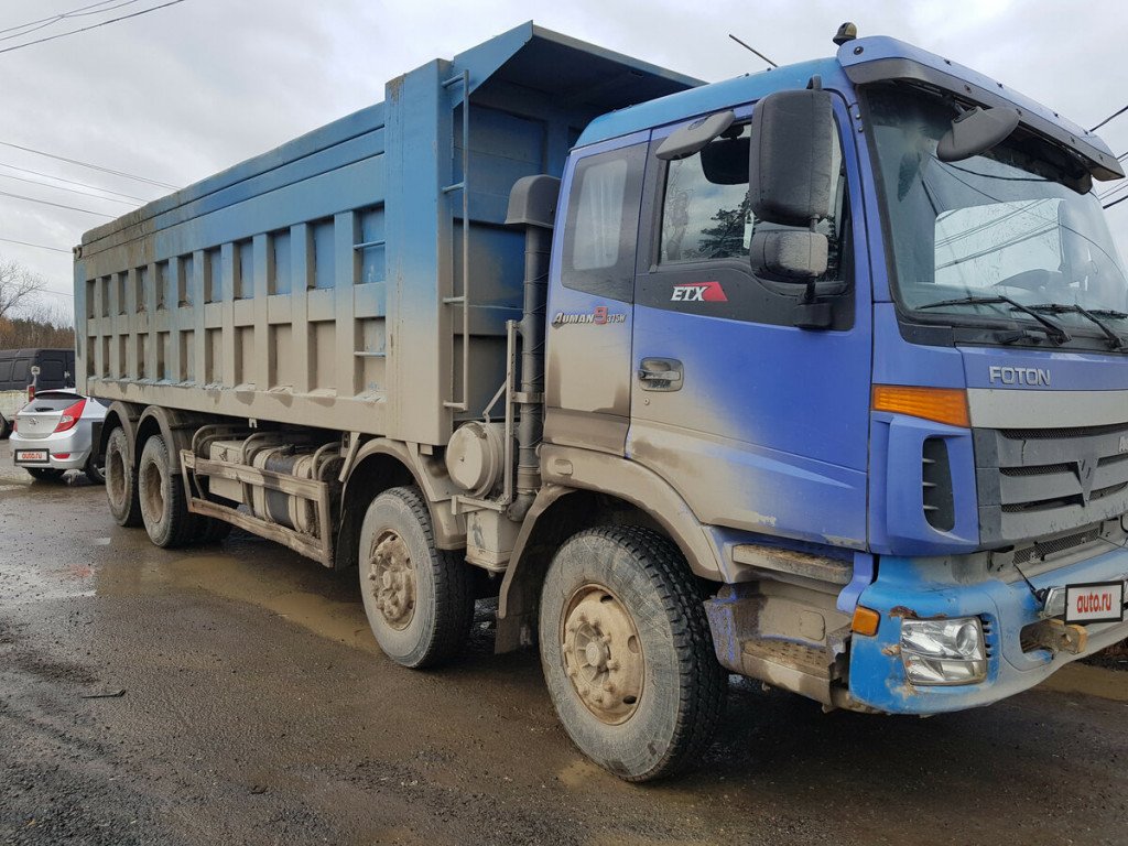 Перевозка сыпучих грузов. Самосвал 8×4