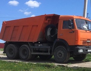 Доставка нерудных материалов самосвалом