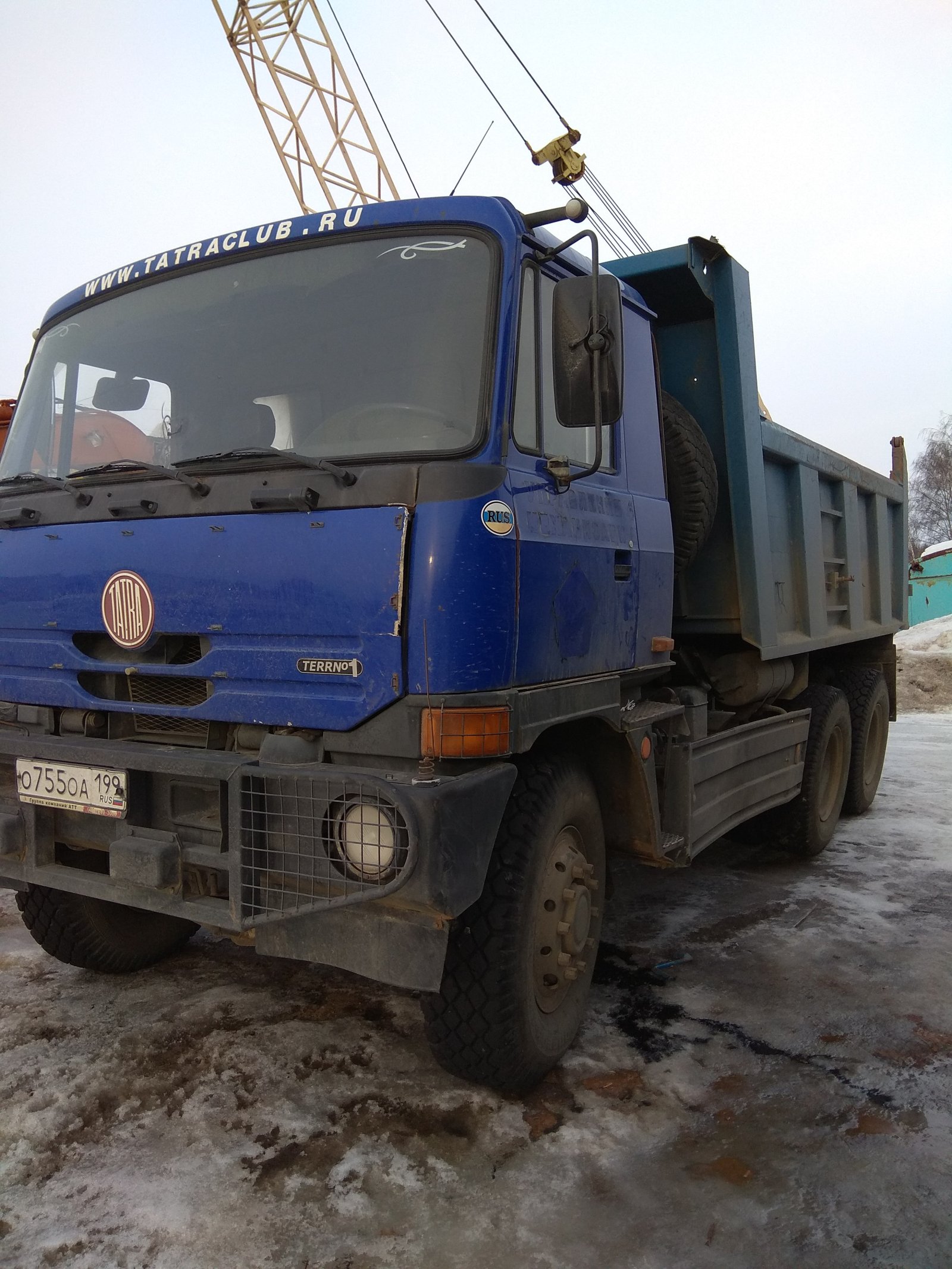 Услуги самосвала Tatra 815 6*6, полноприводный, опытный водитель