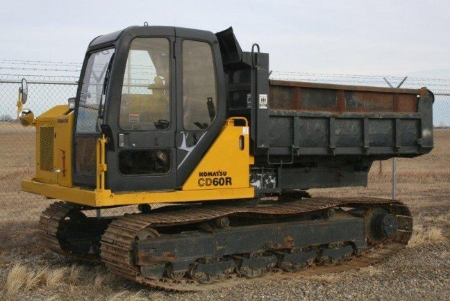 Аренда гусеничного самосвала Komatsu CD 60 R